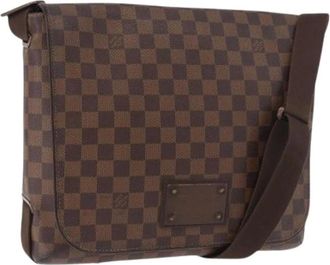 Louis Vuitton Borsa a spalla Pre-owned Damier Ebene - - Pre-owned - Donna - Marrone - ONE SIZE