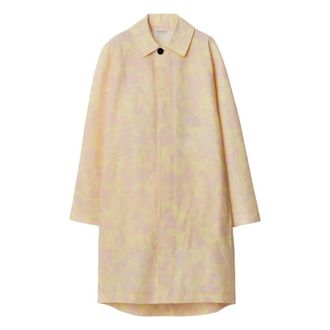 Burberry Rose Print Taffeta Coat, Brand Size 6 ( US Size 4 )