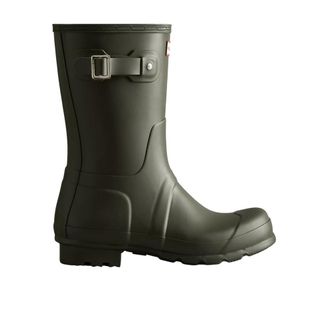Hunter Mens Original Wellington Boots (Dark Olive) - Size UK 7