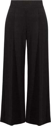 Joseph Ribkoff Pantalon 263612 - Dames - Wijde Broeken - Zwart - XL - Broeken
