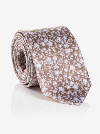 Monti Krawatte MONTI, Herren, gr&uuml;n (gr&uuml;n floral), Seide, gebl&uuml;mt, Krawatten Krawatte, aus reiner Seide, mit Blumenmuster, 6,5 cm breit