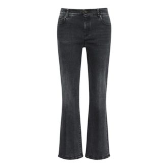 Max Mara Wkdrapallo Vaqueros Acortados - Jeans - Mujer - Negro - XL