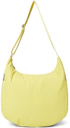 Baggallini Swift Hobo Crossbody Cross Body Womens Handbags B-lite Lemon, Nylon