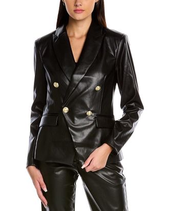 Alexia Admor Classic Double-Breasted Blazer