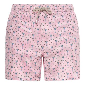 MC2 Saint Barth Ultralight Stretch Swim Short - male - MC2 Saint Barth - Beachwear - Pink - 3XL - Swimwear