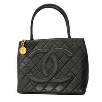 Chanel Pre-owned Handbags, female, Black, Size: ONE SIZE Pre-owned Vintage Tote Bag