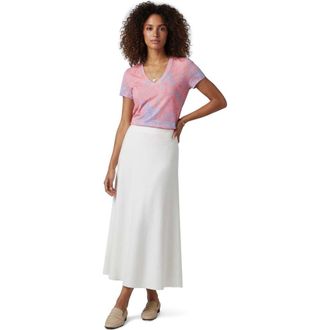 Lords of Harlech Womens Midi Skirt in White at Nordstrom, Size 10