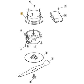 Alpina Motor De Cortac&eacute;sped A Bater&iacute;a Stiga El340li Original 118563515/2