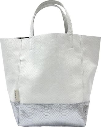 Alessia Santi Zilveren Tassen Collectie - Dames - Shoppers - Grijs - ONE Size - Tassen
