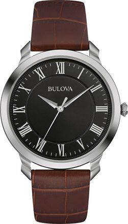 Bulova Mens Brown Strap Classic Watch, 41mm at Nordstrom Rack