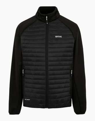 Regatta Mens Regatta Mens Clumber Hybrid Jacket - Black - Size: 46/Regular