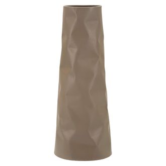 Dmora Vaas Fasa, Materi&euml;le Afwerking, Bruin Brons, Structuurkleur Verloop Brons