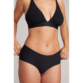 Negative Underwear Base Boy Short in Black at Nordstrom, Size Xx-Large