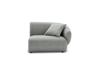 Castlery Auburn Modular Sofa with Tightback Armrests, Grey, for Living Room