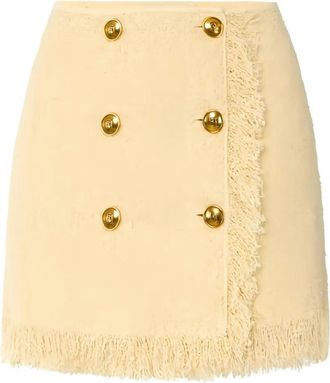 Elisabetta Franchi Mini Knit Skirt