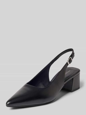 Vagabond Slingbacks aus echtem Leder Modell MARTA in Black, Gr&ouml;&szlig;e 37