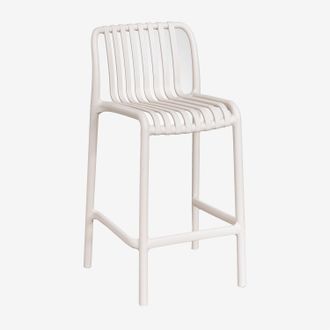 Sklum Sklum - Pack De 2 Taburetes Altos De Jard&iacute;n Apilables En Polipropileno Wendell