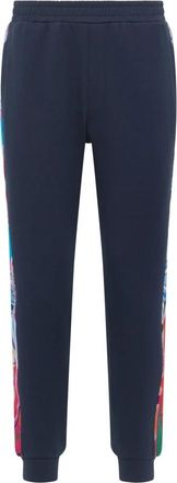 Carlo Colucci Tracksuit Broek - Heren - Sweatpants - Blauw - XL - Katoen - Broeken