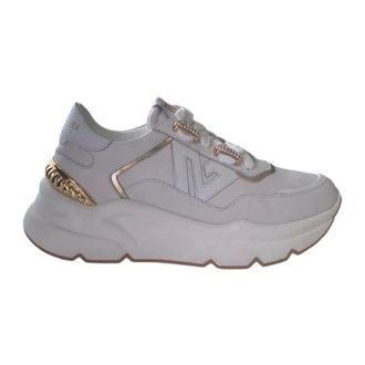 Emanuelle Vee Sneakers, female, White, 6 UK, Low Top Trainers