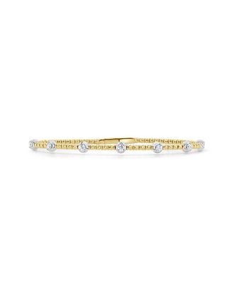 Sabrina Designs 14K 0.33 Ct. Tw. Diamond Flexible Bangle