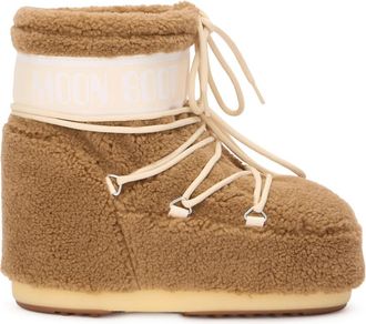 Moon Boot Icon Low Boot - Dames - Winterlaarzen - Bruin - 36 EU - Polyester - Schoenen