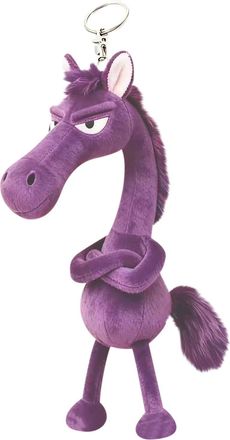 Generic Horse Key Chain,2026 Horse Plush Keychain Toy,Cute Plush Bag Charm Key Ring,Soft Stuffed Animal Keyring For Backpacks Animal Handbags School Bag Penda