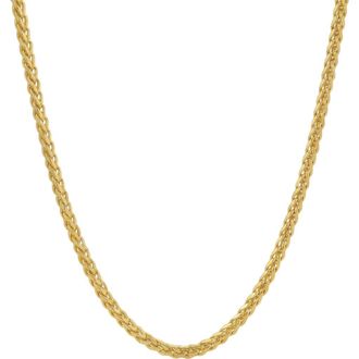 The M Jewelers NY Mens Franco Chain Necklace in Gold at Nordstrom