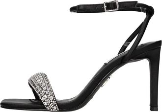 Steve Madden Schoenen, Dames, Zwart, 37 EU, Leer, Steve Madden Sandalen