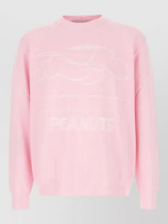 Iceberg cotton sweater crew neck graphic design