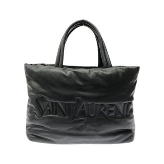 Saint Laurent Pre-owned Lambskin Tote Bag - Pre-owned - Mujer - Negro - ONE SIZE