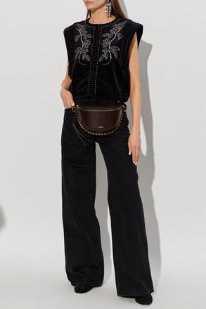 Isabel Marant Poppy Vest, Womens, Black