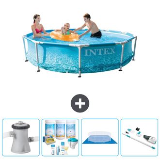 Intex Piscina Con Estructura Redonda - 305x76 Cm - 7-piezas S20979