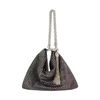 Jimmy Choo London Black Crystal Callie Handbag - female - Jimmy Choo - Handbags - Black - ONE SIZE - Bags