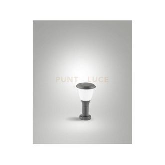 Fabas Luce Thiago paletto grigio scuro CM.30 da giardino attacco E27 IP65