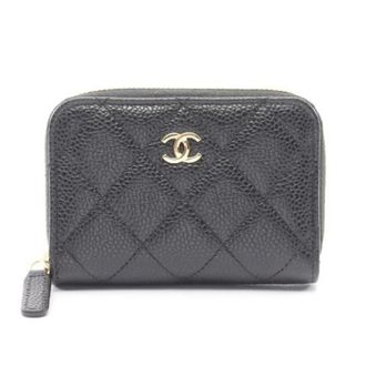 Chanel Pre-owned Wallets, female, Black, Size: ONE SIZE Pre-owned Classic Zip Coin Purse Matelasse