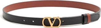 Valentino Garavani VLogo Signature Calfskin Belt