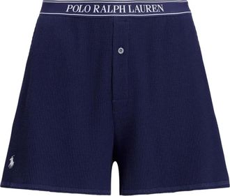 Polo Ralph Lauren Shorts con banda logo - Blu