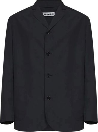 Jil Sander Giacca Boxy Monopetto - - Jackets - Uomo - Nero - L