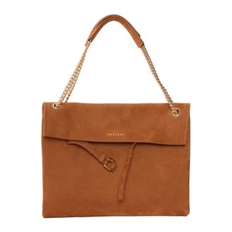 Orciani Venus Nabucco Midi - - Bags - Donna - Marrone - ONE SIZE