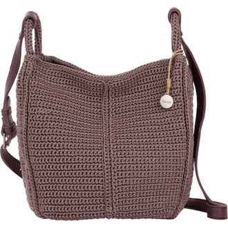 The Sak Los Feliz Crossbody Crochet Bag in Mushroom at Nordstrom
