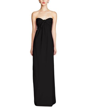 Halston Heritage Lisette Satin Gown