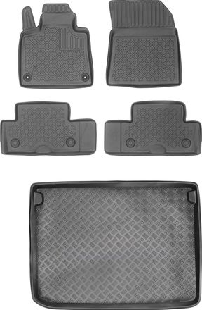 OEM Juego De Alfombrillas Para Coche Y Maletero Para Citro&euml;n C4 Picasso Ii Minivan (2013-2019)