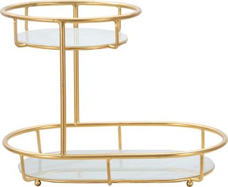 Dmora Vide-poche Galeso, Structure Or, Transparent, Structure En M&eacute;tal
