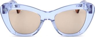 Silvian Heach Kaylee Sun 20106 Womens Sunglasses Blue Size 49