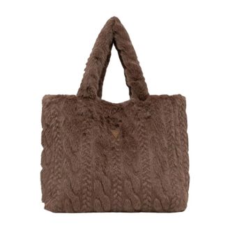 Guess Ilde Shopper - Dames - Tassen - Bruin - Maat: ONE Size Poliester