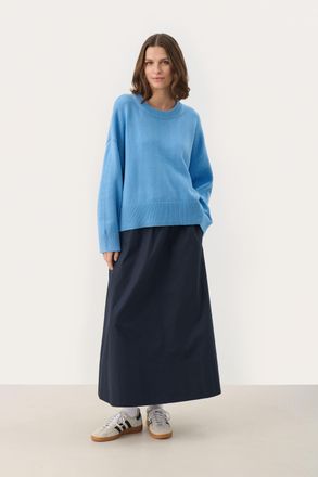 Part Two Pullover Baggy fit blue