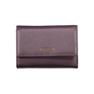 Coccinelle Wallets & Cardholders, female, Purple, ONE SIZE, Purple Leather Women Wallet