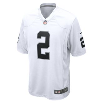 Nike Ashton Jeanty Las Vegas Raiders 2025 NFL Draft First Round Pick Nike Mens NFL Game Jersey in White | 67NMORGR8DF-0FG