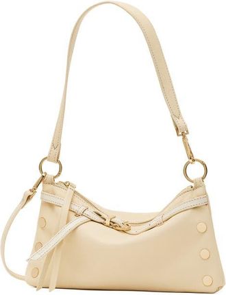 Hammitt Kyle Leather Hobo Bag in Belted Parchment/gold at Nordstrom