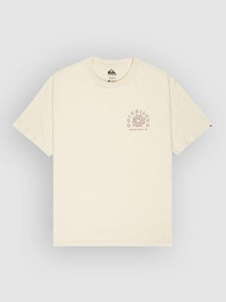Quiksilver Curve Palm T-Shirt wit